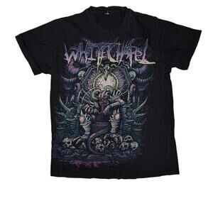 Black metal band‎ whitechapel graphic